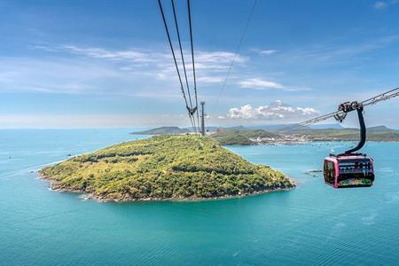 Kabelbaan naar Hon Thom Island