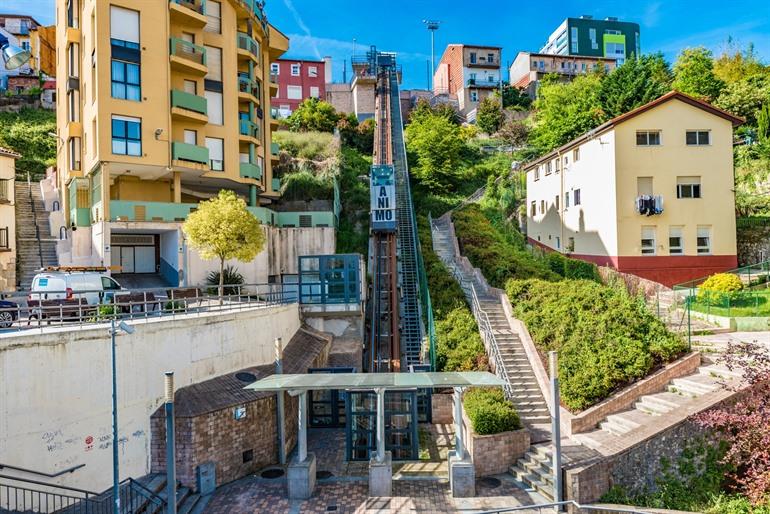 Kabeltram Mirador Rio de la Pila in Santander