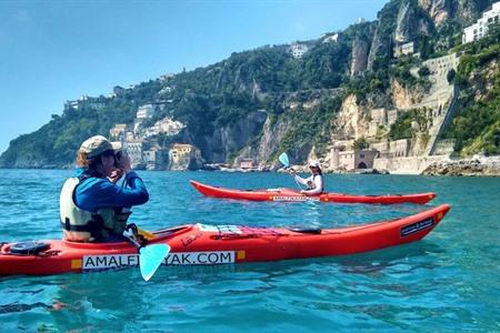 Kajaktocht vanuit Amalfi