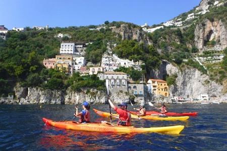 Kajaktocht vanuit Amalfi