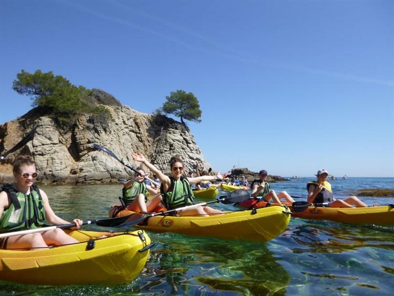Kajaktochten vanuit Lloret de Mar