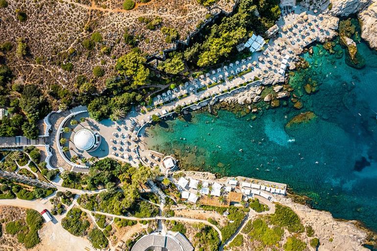 Kalithea bronnen op Rhodos