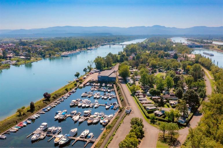 Kampeer bij Homair L'Ile du Rhin
