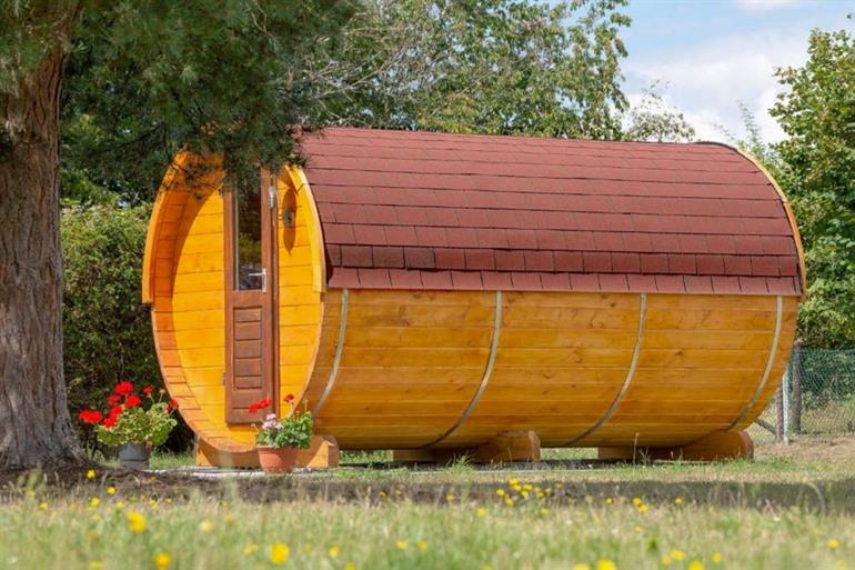 Kampeer bij Schlaffass Campingplatz Nordbrock