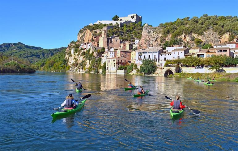 Kano varen in Miravet en omgeving 