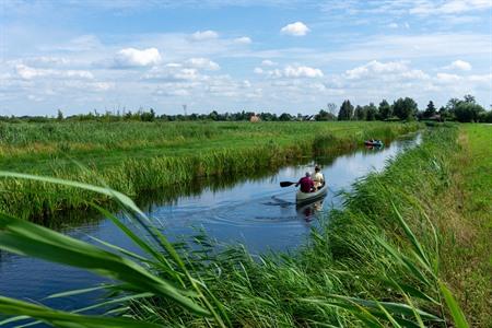 Kanotocht in het Nationaal Park de Alde Feanen, Friesland