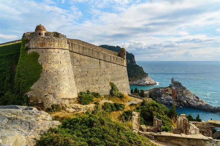 Kasteel Doria van Portovenere, Ligurië