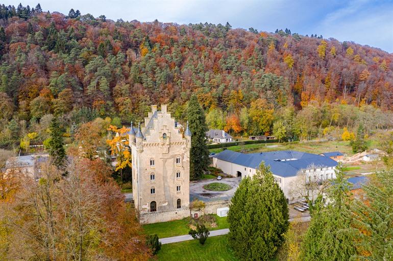 Kasteel Schoenfels bezoeken, Luxemburg