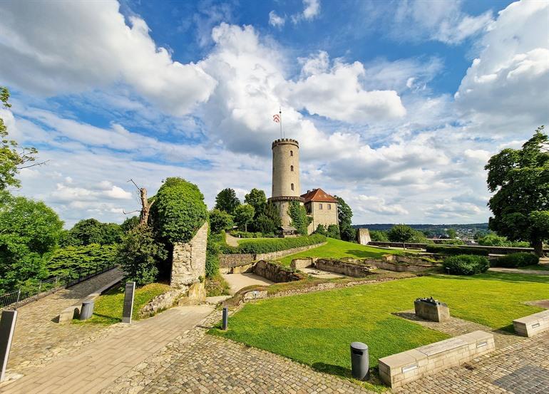Kasteel Sparrenburg in Bielefeld