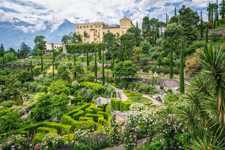 Kasteel Trautmansdorff in Merano, Zuid-Tirol