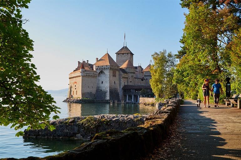 Kasteel van Chillon bezoeken, Zwitserland