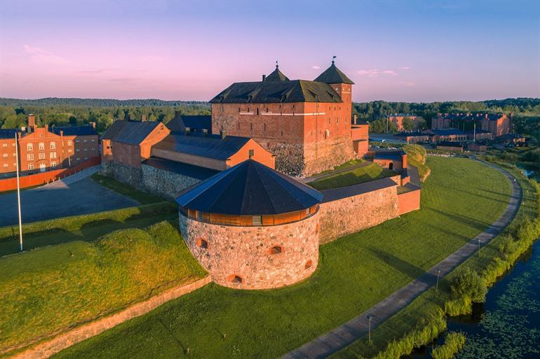 Kasteel van Häme in de buurt van Tampere, Finland