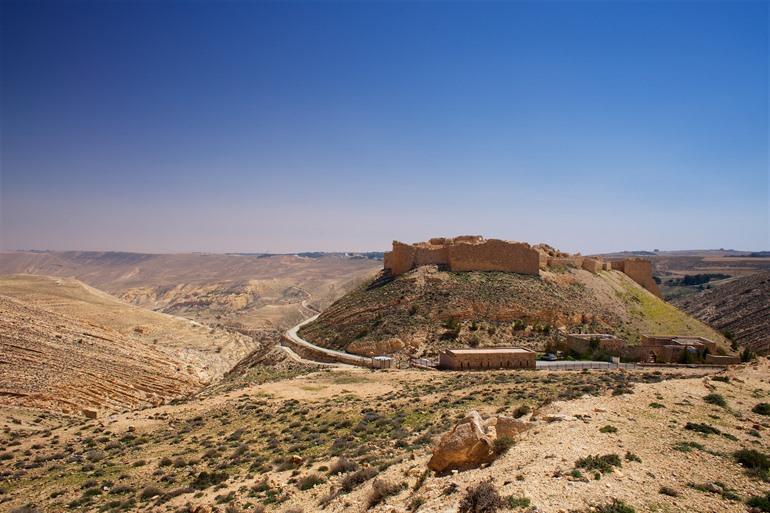 Kasteel van Shobak bezoeken in Jordanië