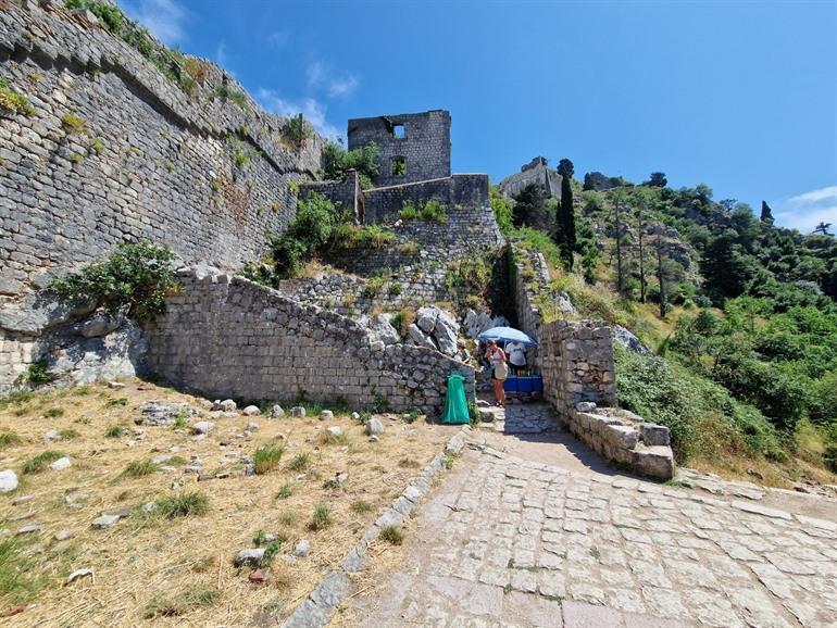 Kasteel van Sint-Ivan in Kotor