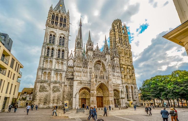 Kathedraal Notre-Dame van Rouen bezoeken