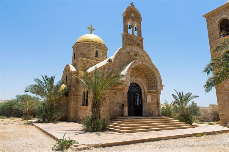 Kerk van Sint-Johannes de Doper, Jerash in Jordanië