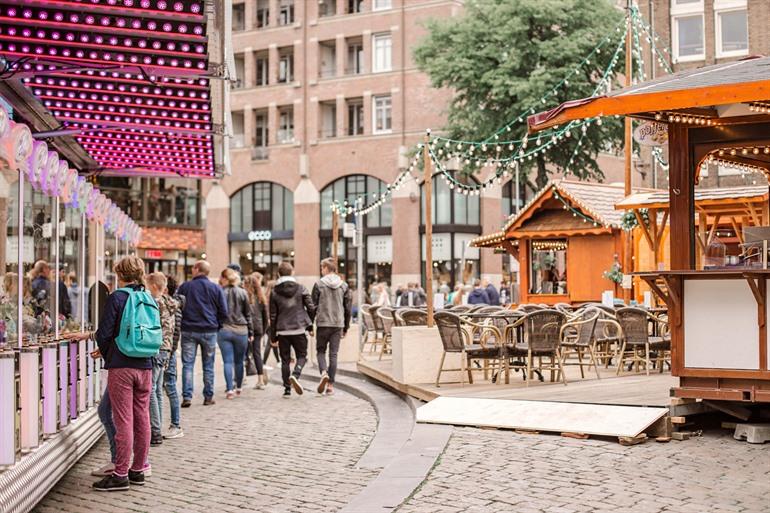 Kerst in het centrum van Groningen