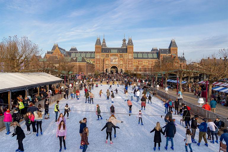 Kerstmarkt in Amsterdam bezoeken, Nederland