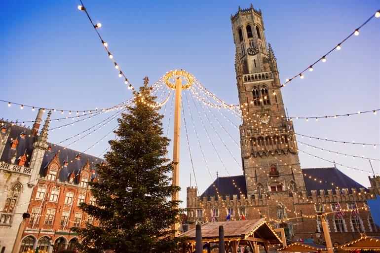 Kerstmarkt in Brugge