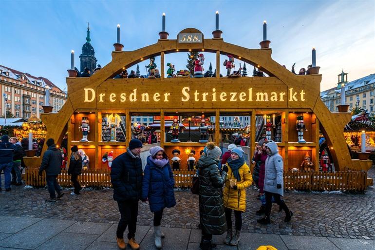Kerstmarkt van Dresden bezoeken