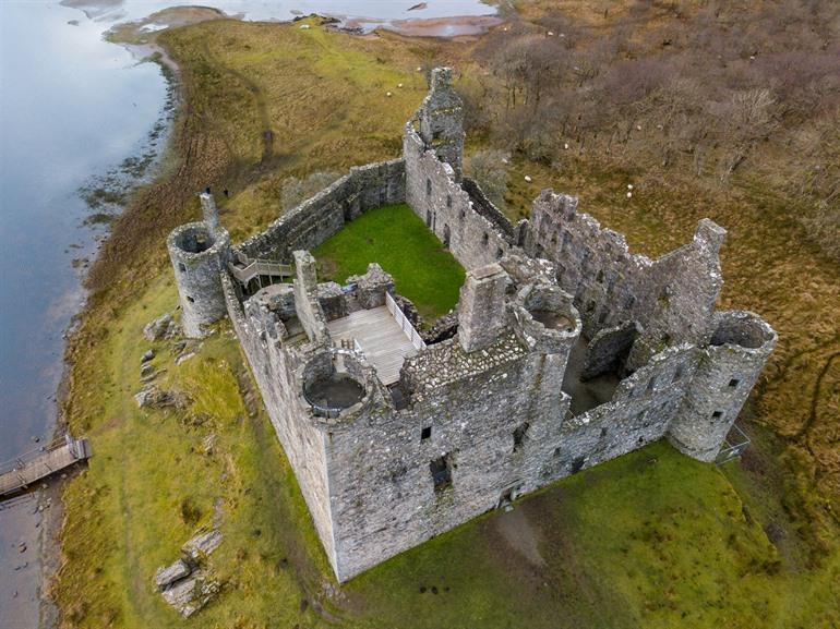 Kilchurn Castle in Schotland 