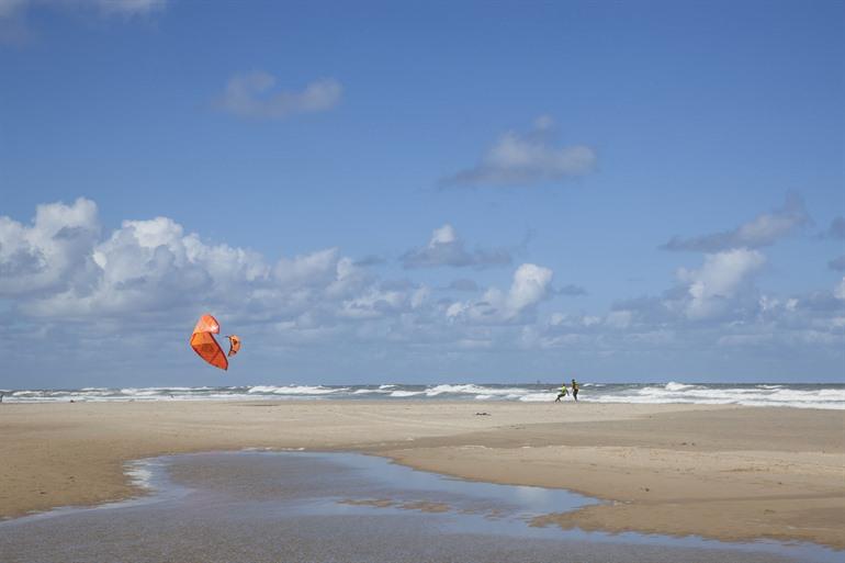 Kitesurfen op Vlieland