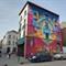 Kleurrijke street-art in Molenbeek