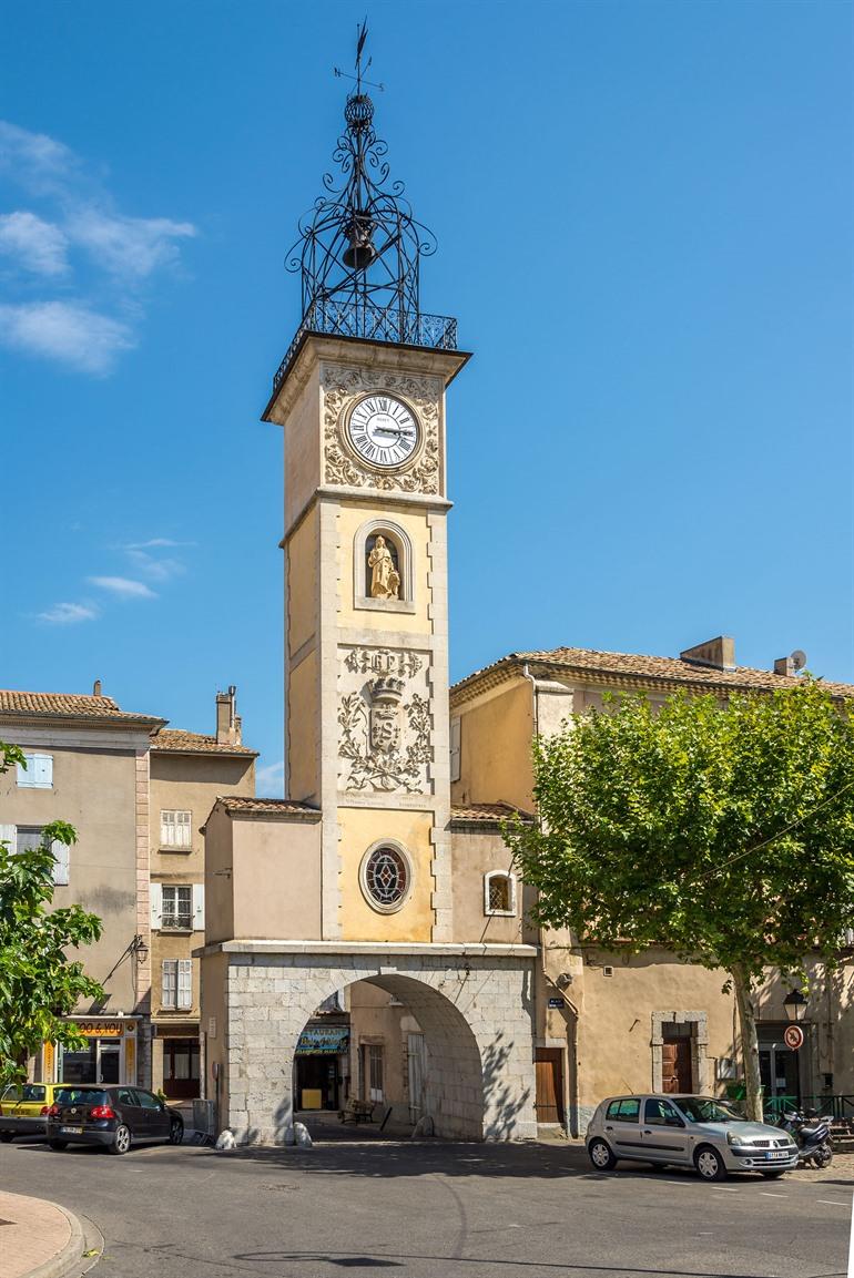 Klokkentoren in het Centrum van Sisteron