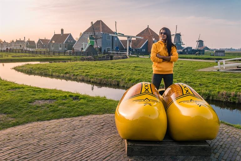 Klompen aan de Zaanse Schans