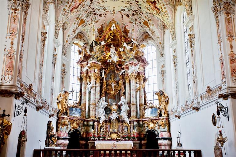  Kloosterkerk van Rottenbuch in Duitsland