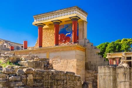 Knossos Heraklion in Kreta bezoeken