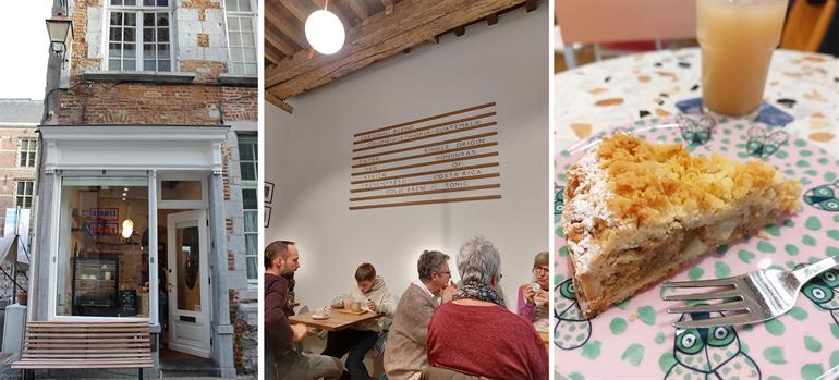 Koffie bij Esmola in Halle