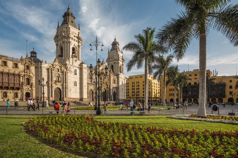 Koloniale architectuur in Lima