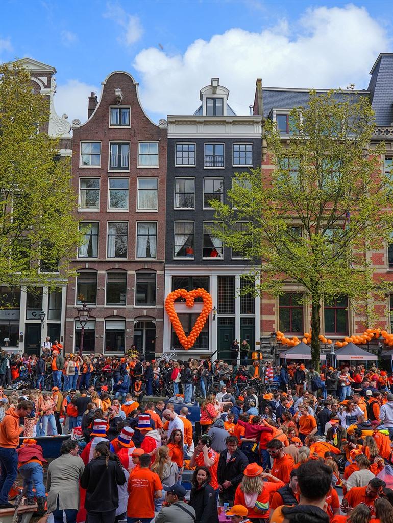Koningsdag vieren in Nederland