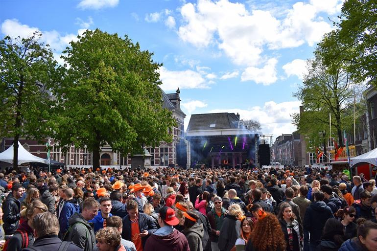Koningsdag vieren in Utrecht