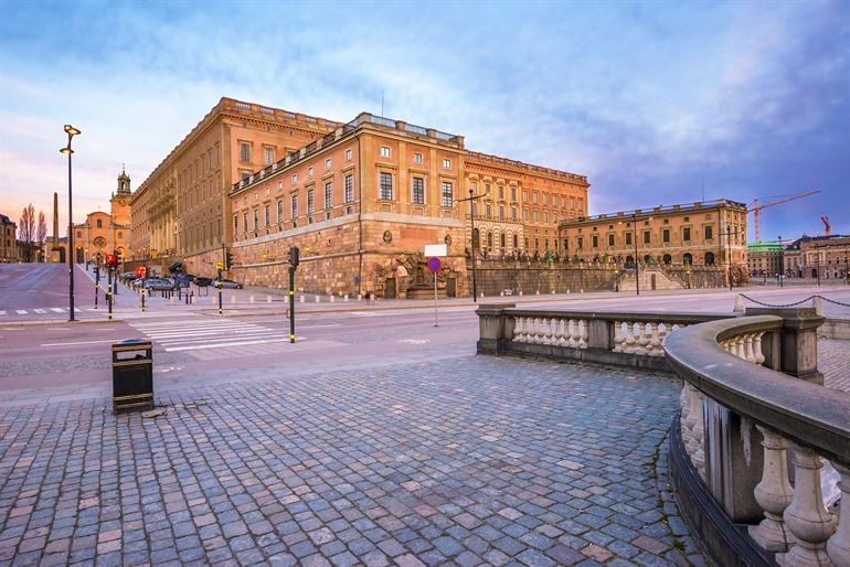 Koninklijk paleis in Stockholm bezoeken
