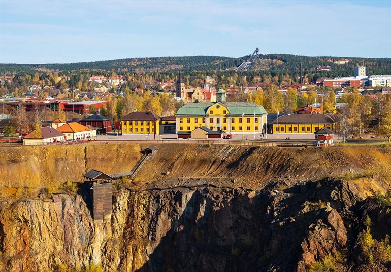 Kopermijn van Falun (Falu Gruva) UNESCO werelderfgoedsite, Zweden