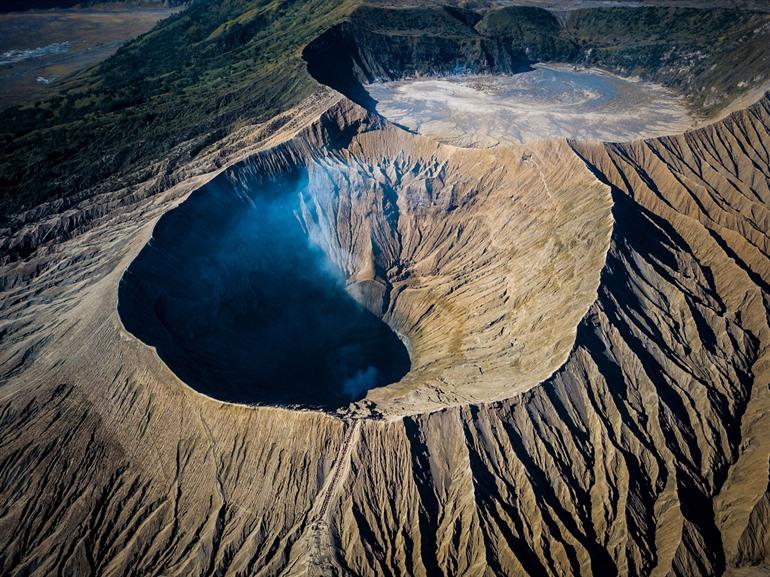 Krater Mount Bromo, Java