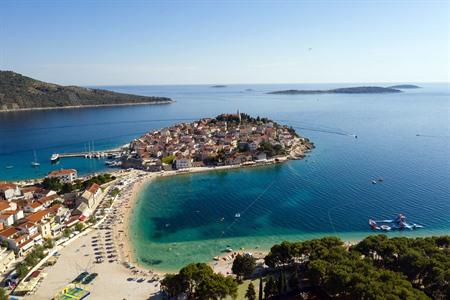 Krka watervallen incl. zwemstop bij de kiezelstranden van Primošten