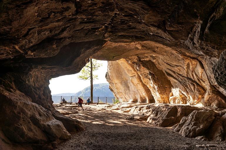 Kuhstall-grot in Saksisch-Zwitserland