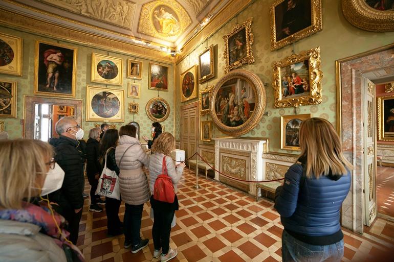 Kunstgalerij Galleria Palatina, Palazzo Pitti in Firenze