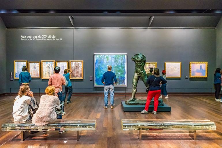 Kunstwerken in Musée d'Orsay, Parijs