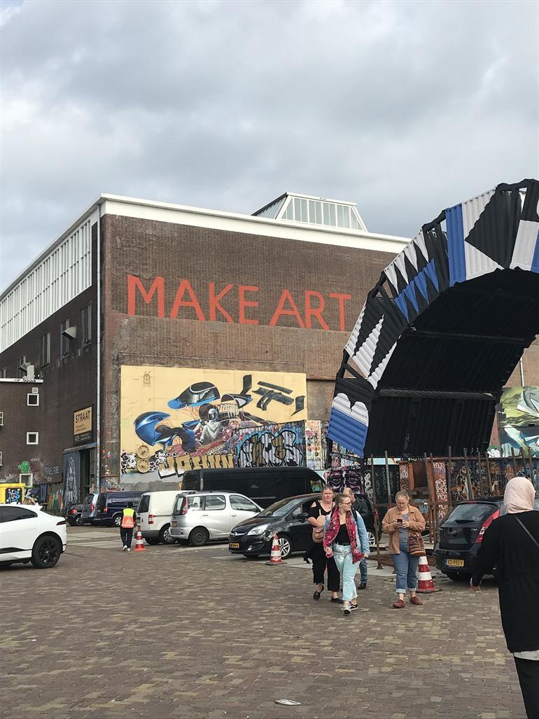 Kunstwerken op en rondom het NDSM-plein, Amsterdam