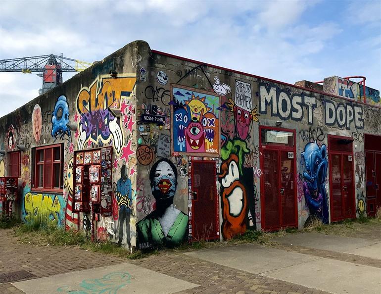 Kunstwerken op en rondom het NDSM-plein, Amsterdam