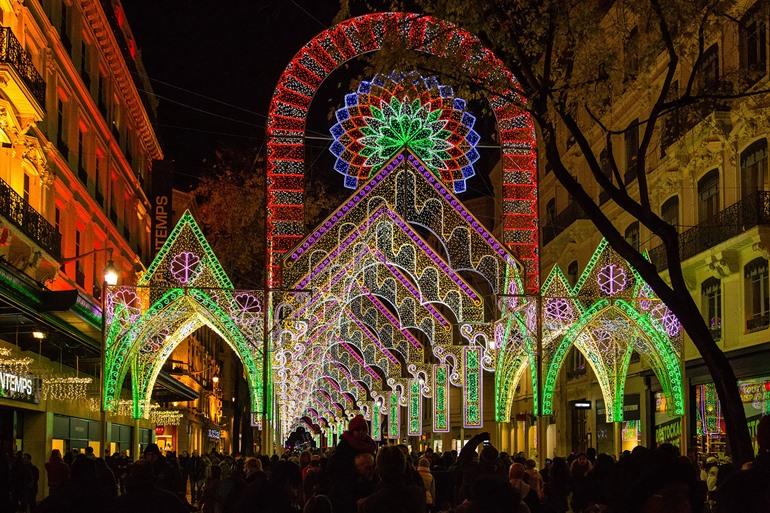 La fête des Lumières in Lyon, Frankrijk