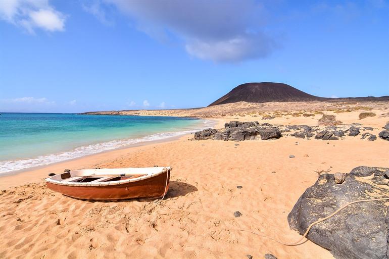  La Graciosa bezoeken, Lanzarote