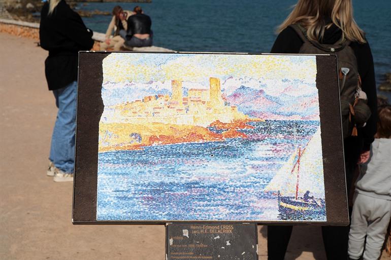 La route des peintres, Antibes