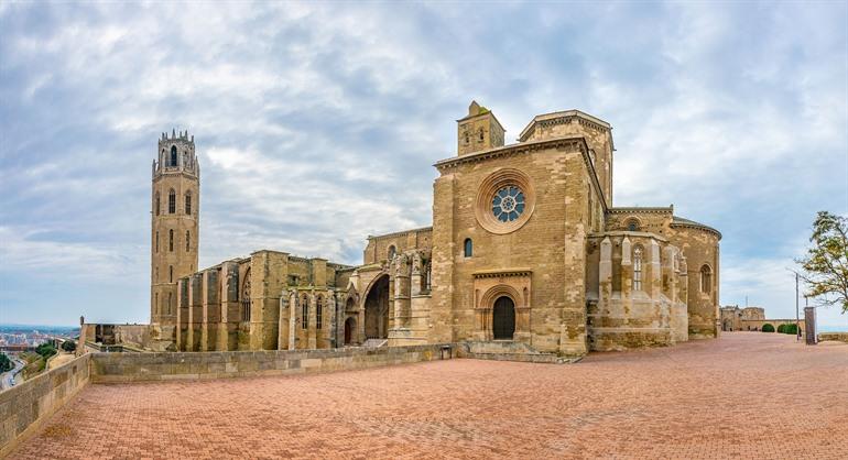 La Seu Vella in Lleida bezoeken, Catalonië