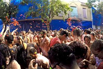 La Tomatino tomatenfestival Bunol