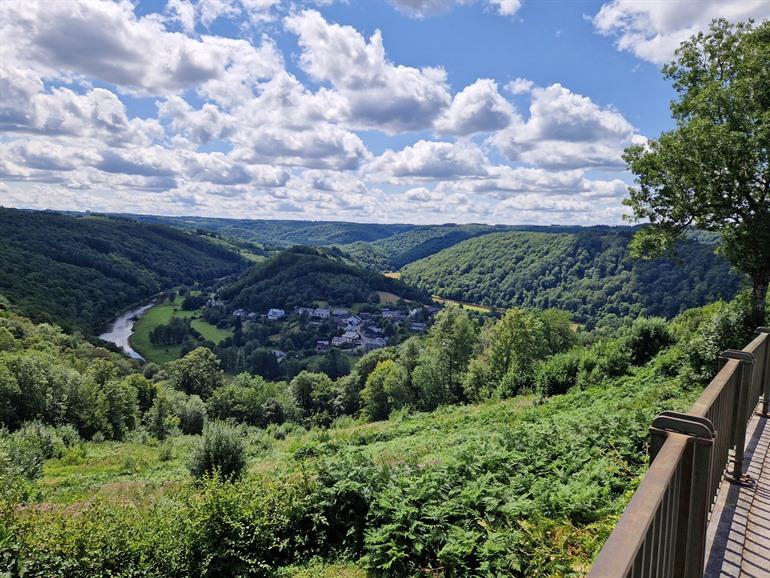 Laddertjeswandeling in Rochehaut